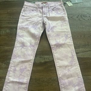 7 for all mankind Youth purple tie dye jeans